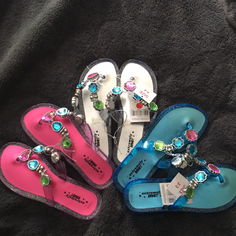 Bundle of JELLY thongs 💕